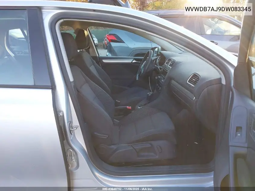 WVWDB7AJ9DW083345 2013 Volkswagen Golf 2.5L 4-Door