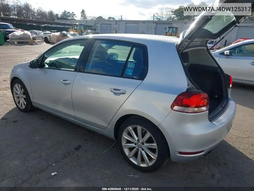 WVWDM7AJ4DW125317 2013 Volkswagen Golf 2.0L Tdi 4-Door