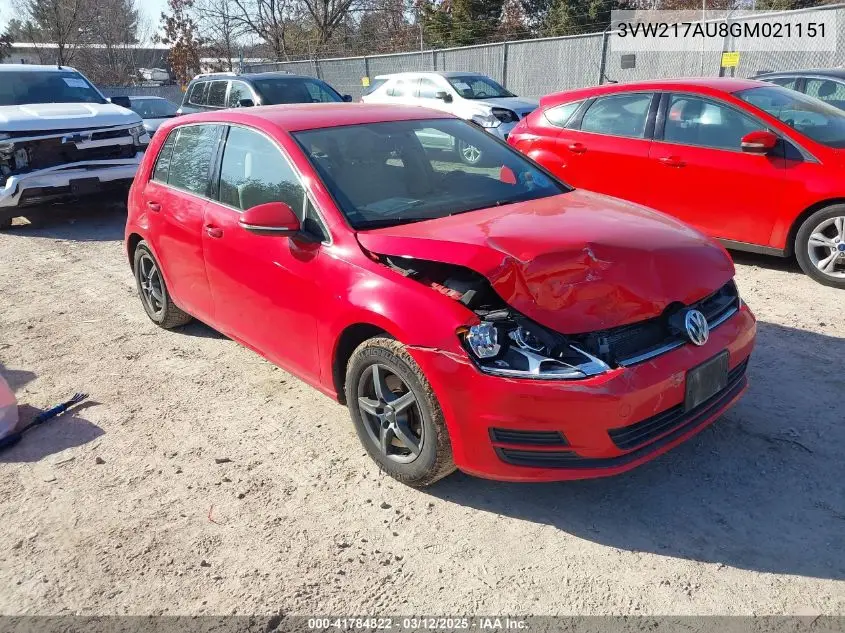 2016 Volkswagen Golf