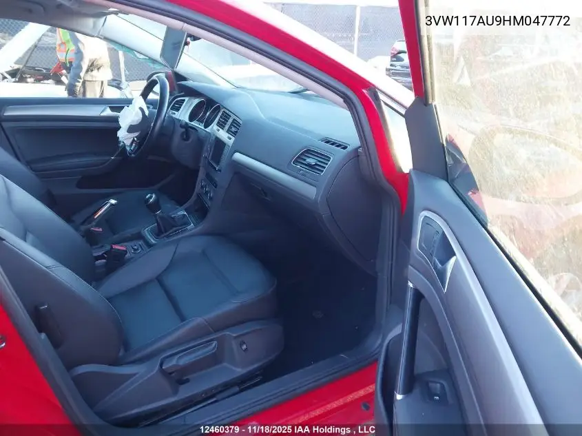 3VW117AU9HM047772 2017 Volkswagen Golf S/Wolfsburg