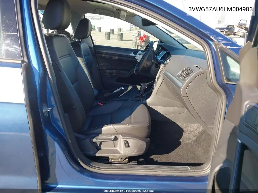 3VWG57AU6LM004983 2020 Volkswagen Golf 1.4T Tsi
