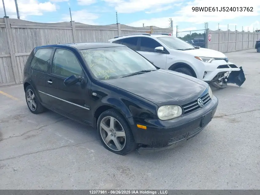 9BWDE61J524013762 2002 Volkswagen Gti 1.8L