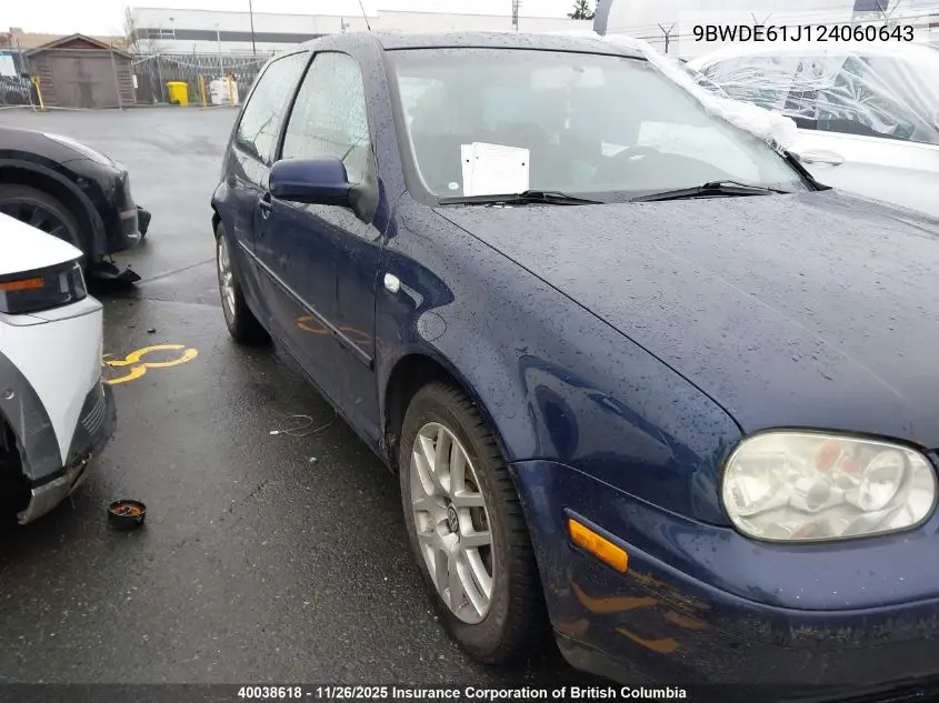9BWDE61J124060643 2002 Volkswagen Gti 337