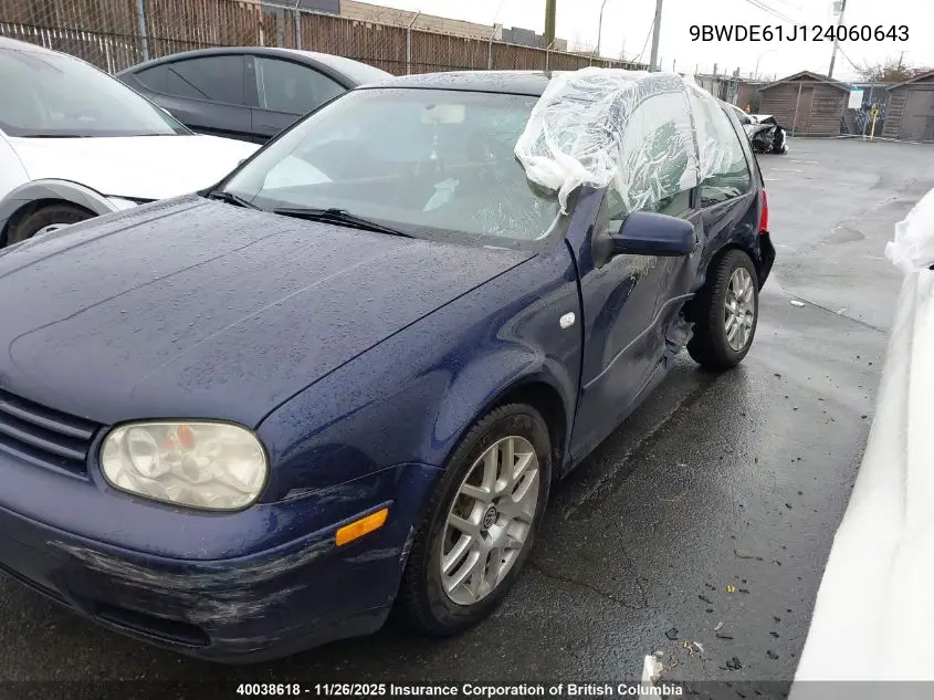 9BWDE61J124060643 2002 Volkswagen Gti 337