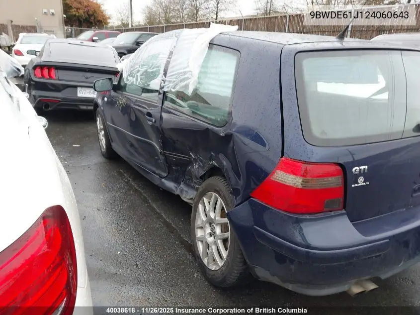 9BWDE61J124060643 2002 Volkswagen Gti 337