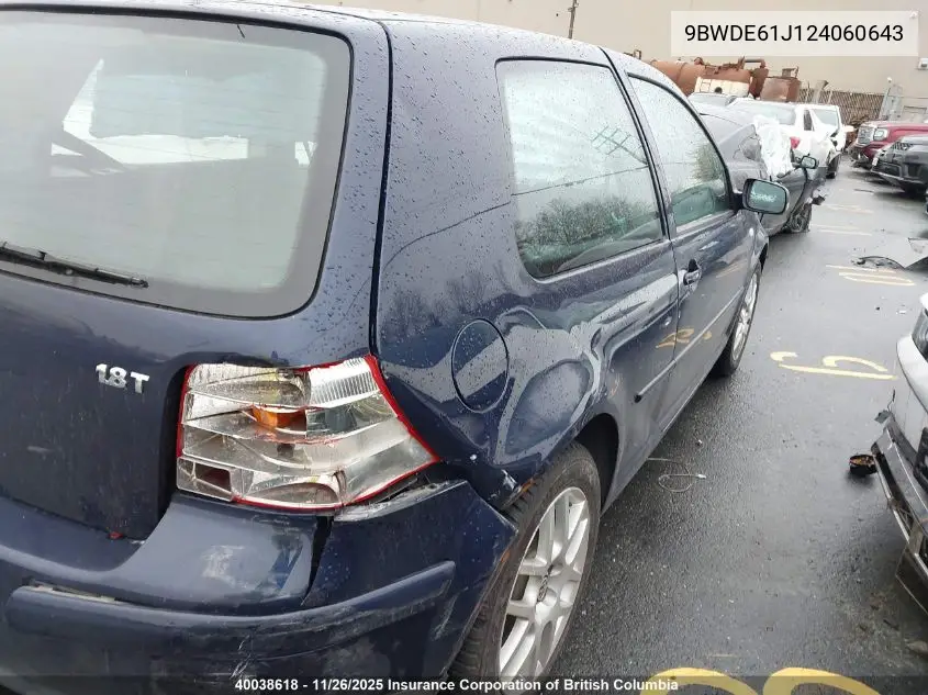 9BWDE61J124060643 2002 Volkswagen Gti 337