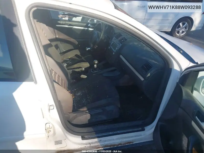 WVWHV71K88W093288 2008 Volkswagen Gti 4-Door