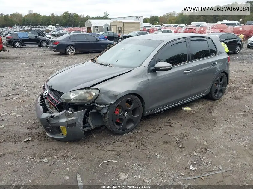 WVWHV7AJ6BW069084 2011 Volkswagen Gti 4-Door