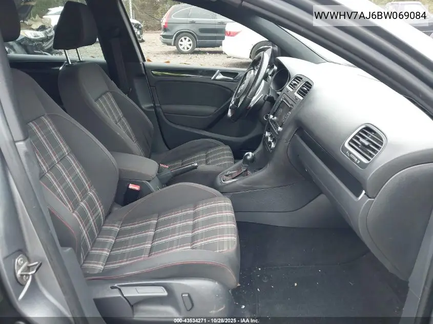WVWHV7AJ6BW069084 2011 Volkswagen Gti 4-Door