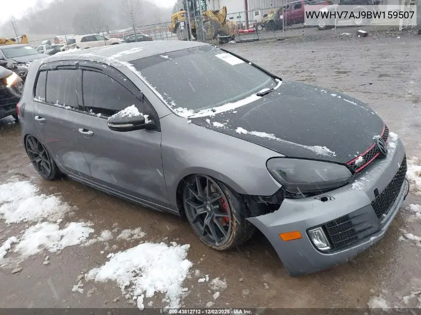 WVWHV7AJ9BW159507 2011 Volkswagen Gti 4-Door