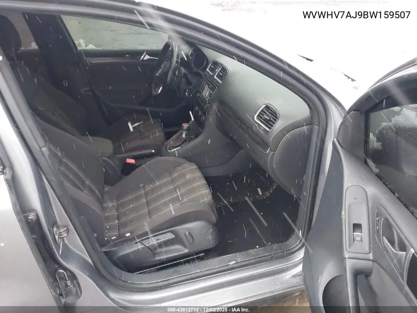 WVWHV7AJ9BW159507 2011 Volkswagen Gti 4-Door