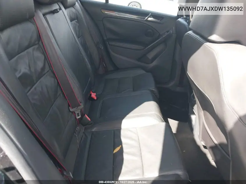 WVWHD7AJXDW135092 2013 Volkswagen Gti Drivers Edition