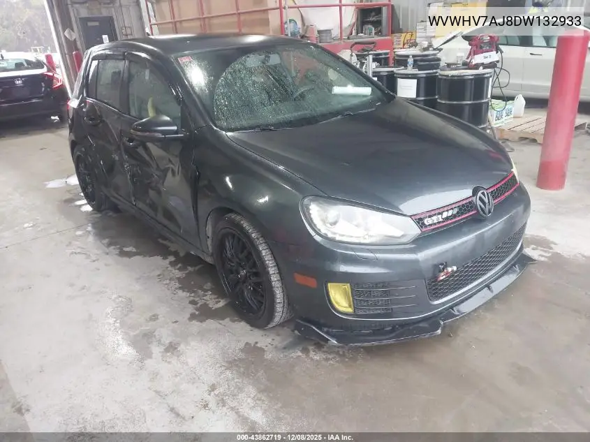 WVWHV7AJ8DW132933 2013 Volkswagen Gti Drivers Edition