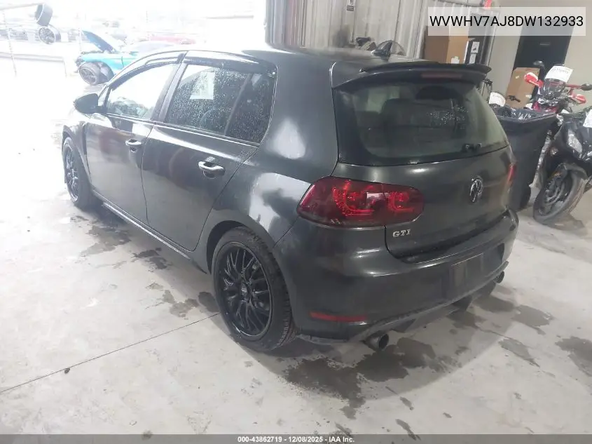 WVWHV7AJ8DW132933 2013 Volkswagen Gti Drivers Edition