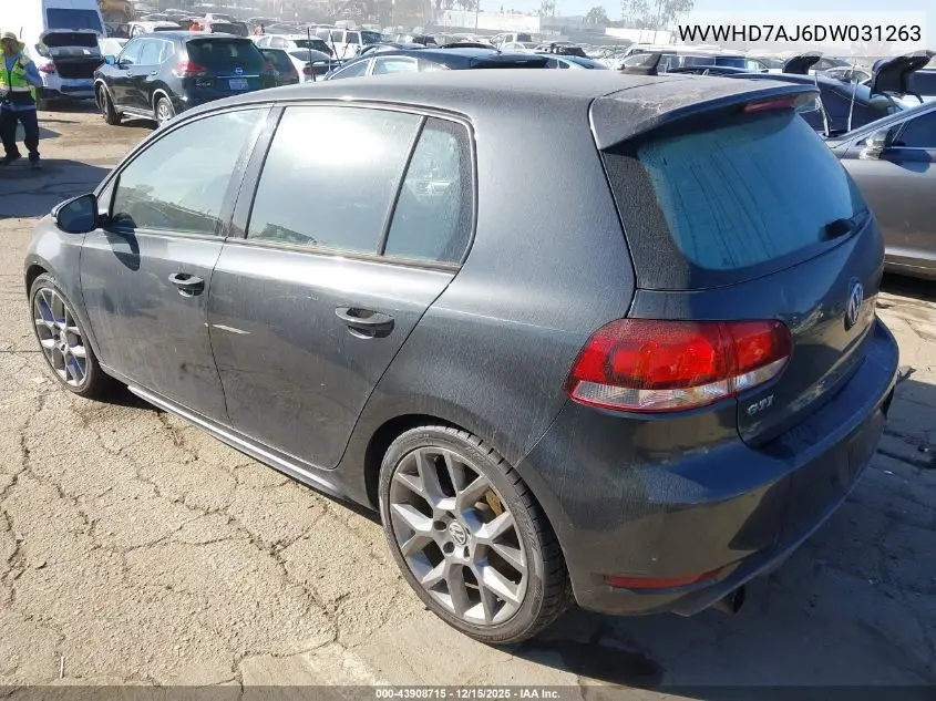 WVWHD7AJ6DW031263 2013 Volkswagen Gti