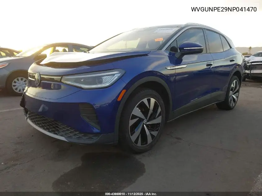 WVGUNPE29NP041470 2022 Volkswagen Id.4 Awd Pro S