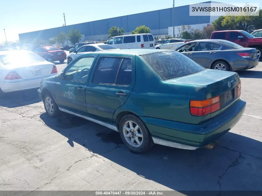 3VWSB81H0SM016167 1995 Volkswagen Jetta Iii Gls