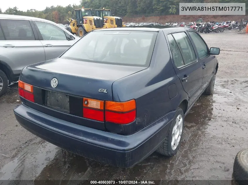 3VWRA81H5TM017771 1996 Volkswagen Jetta Gl