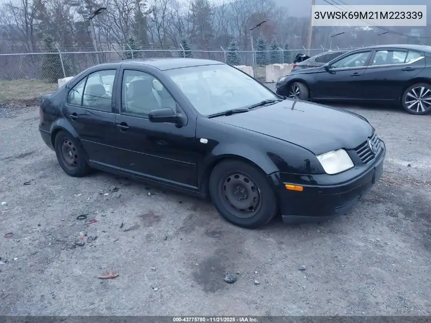 3VWSK69M21M223339 2001 Volkswagen Jetta Gls