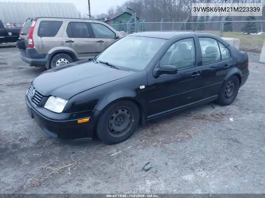 3VWSK69M21M223339 2001 Volkswagen Jetta Gls
