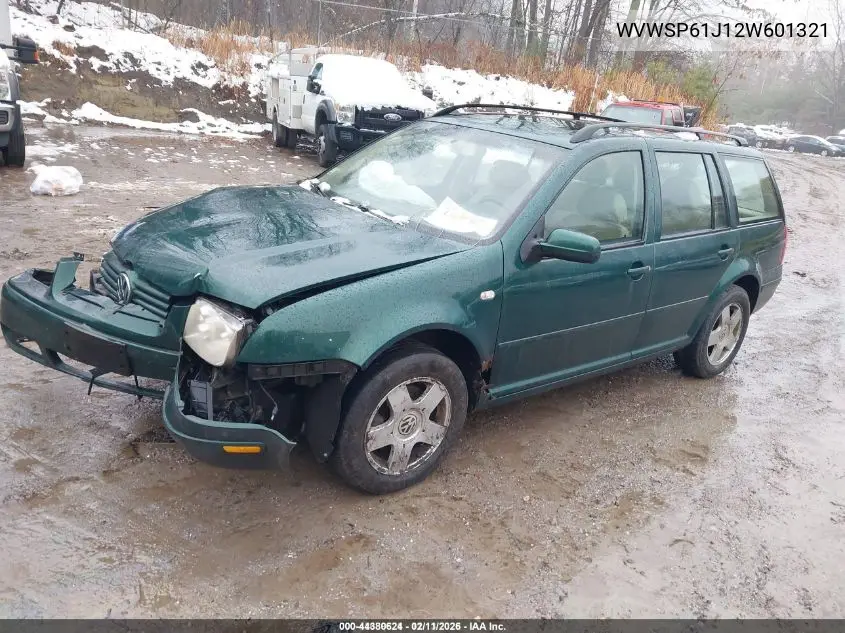 WVWSP61J12W601321 2002 Volkswagen Jetta Gls Tdi