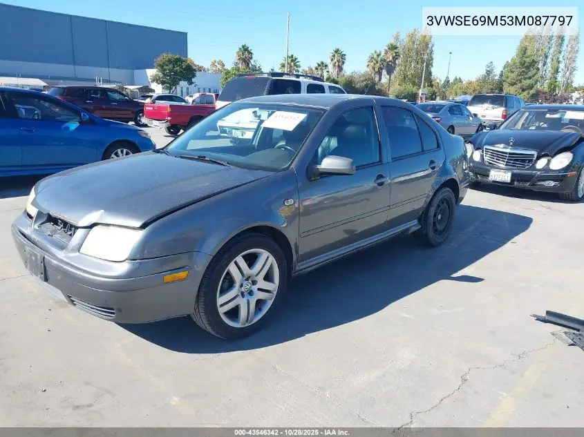 3VWSE69M53M087797 2003 Volkswagen Jetta Gls 1.8T