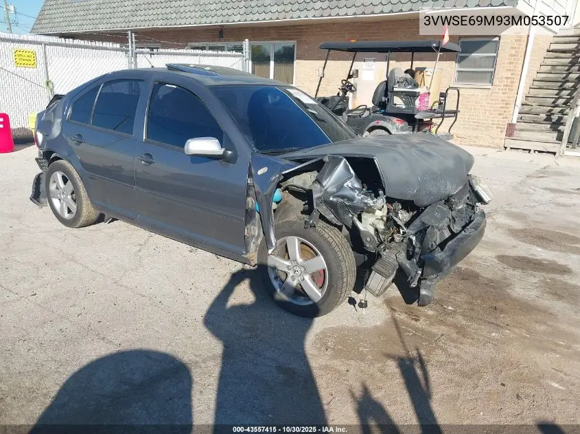 3VWSE69M93M053507 2003 Volkswagen Jetta Gls 1.8T