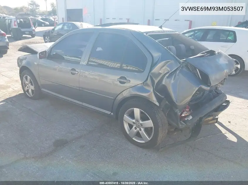 3VWSE69M93M053507 2003 Volkswagen Jetta Gls 1.8T