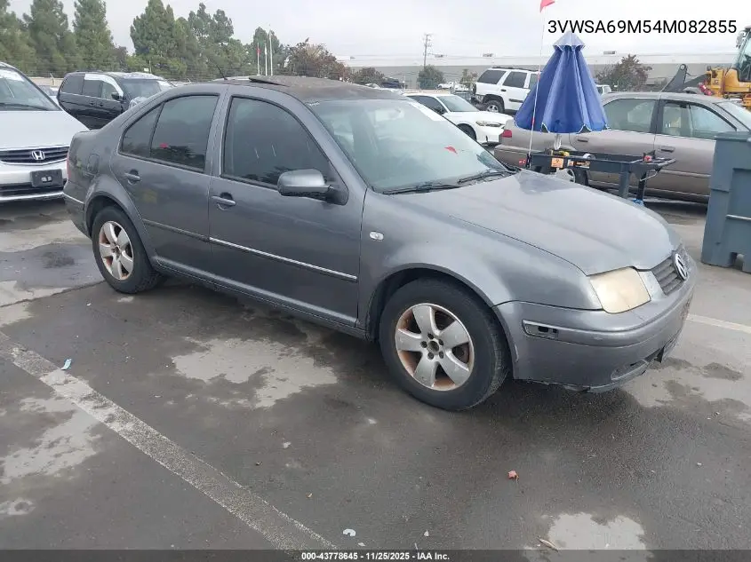 3VWSA69M54M082855 2004 Volkswagen Jetta Gls 2.0L