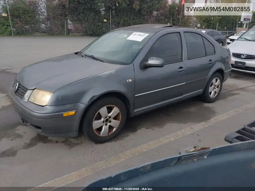 3VWSA69M54M082855 2004 Volkswagen Jetta Gls 2.0L