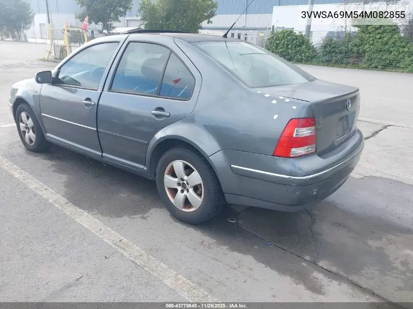 3VWSA69M54M082855 2004 Volkswagen Jetta Gls 2.0L