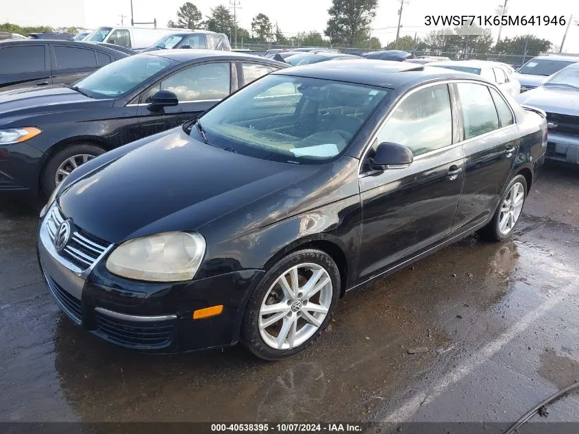 3VWSF71K65M641946 2005 Volkswagen Jetta 2.5