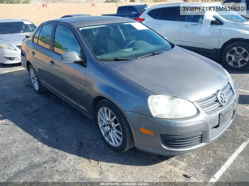 3VWPF71K15M636630 2005 Volkswagen Jetta Value Edition