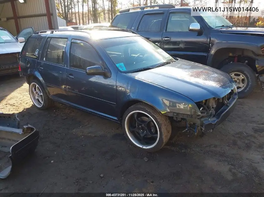 WVWRL61J15W014406 2005 Volkswagen Jetta Gl