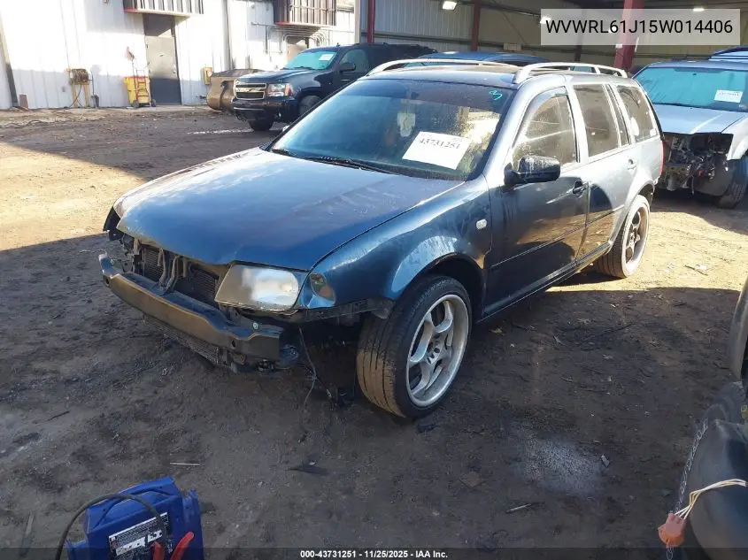WVWRL61J15W014406 2005 Volkswagen Jetta Gl