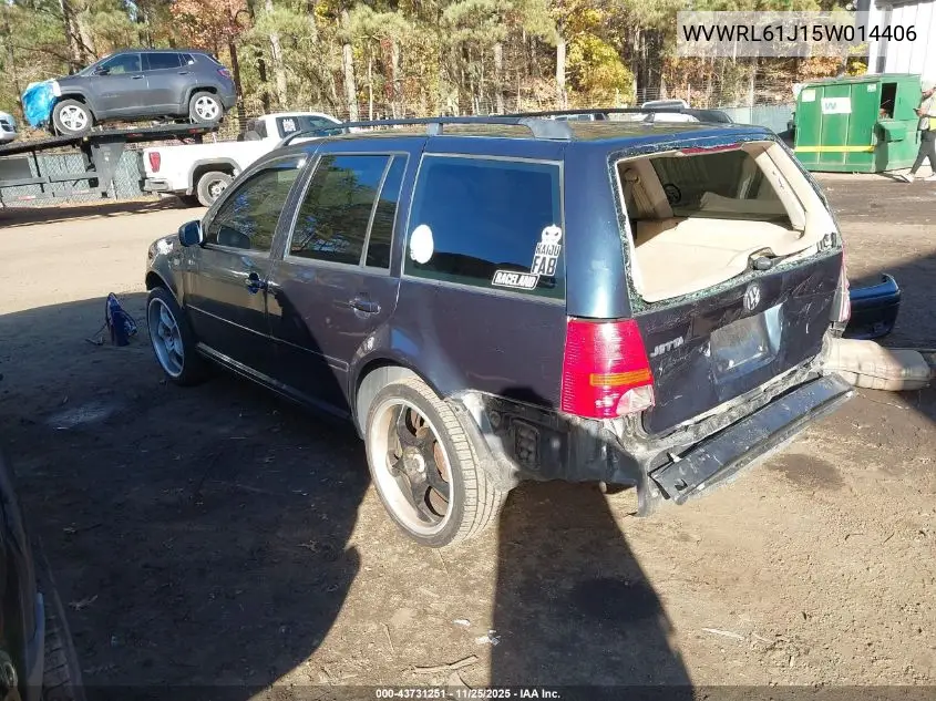 WVWRL61J15W014406 2005 Volkswagen Jetta Gl