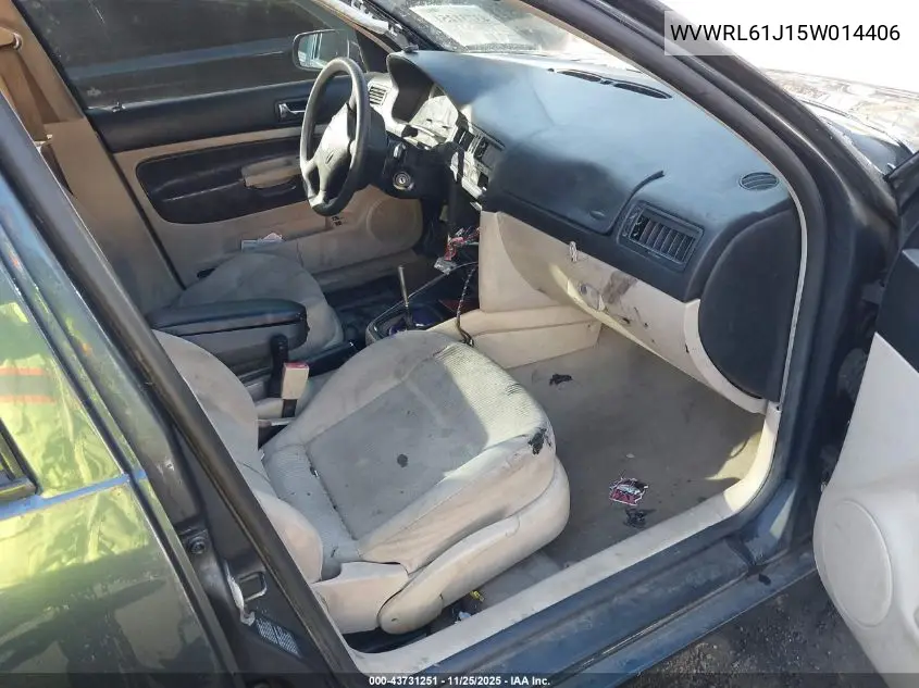 WVWRL61J15W014406 2005 Volkswagen Jetta Gl
