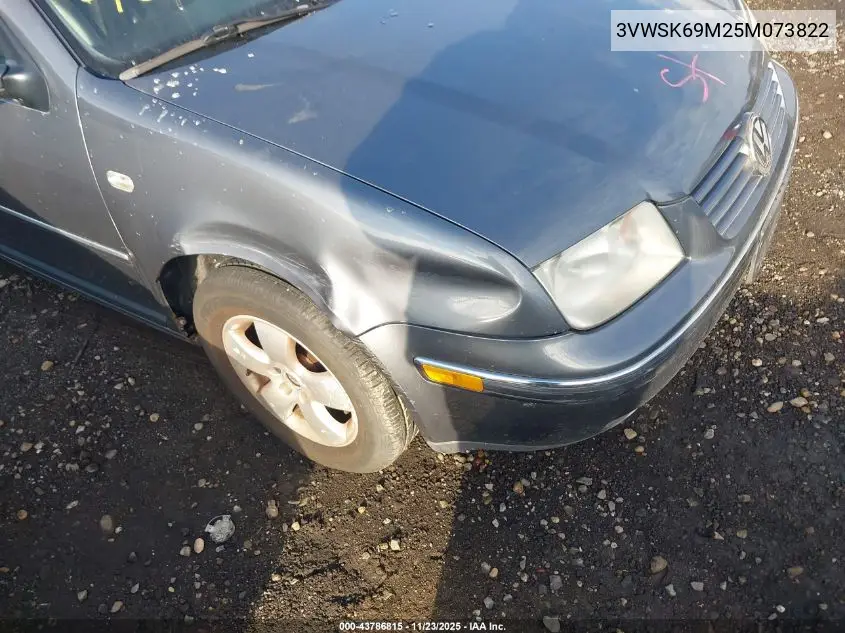 3VWSK69M25M073822 2005 Volkswagen Jetta Gls 2.0L