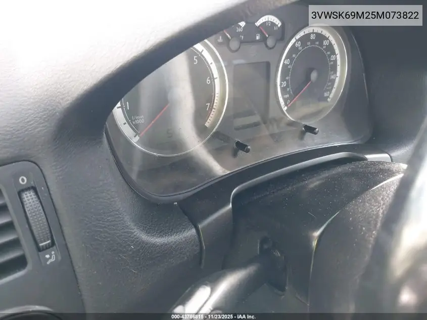 3VWSK69M25M073822 2005 Volkswagen Jetta Gls 2.0L