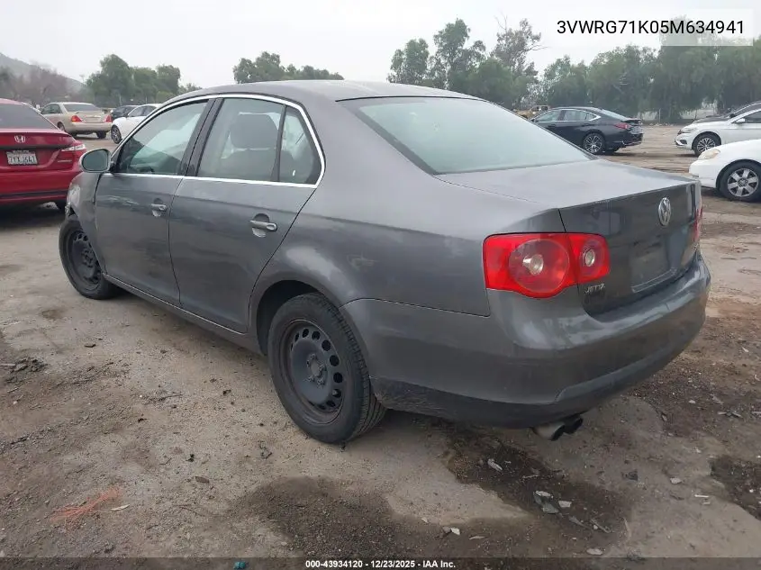 3VWRG71K05M634941 2005 Volkswagen Jetta A5 2.5L