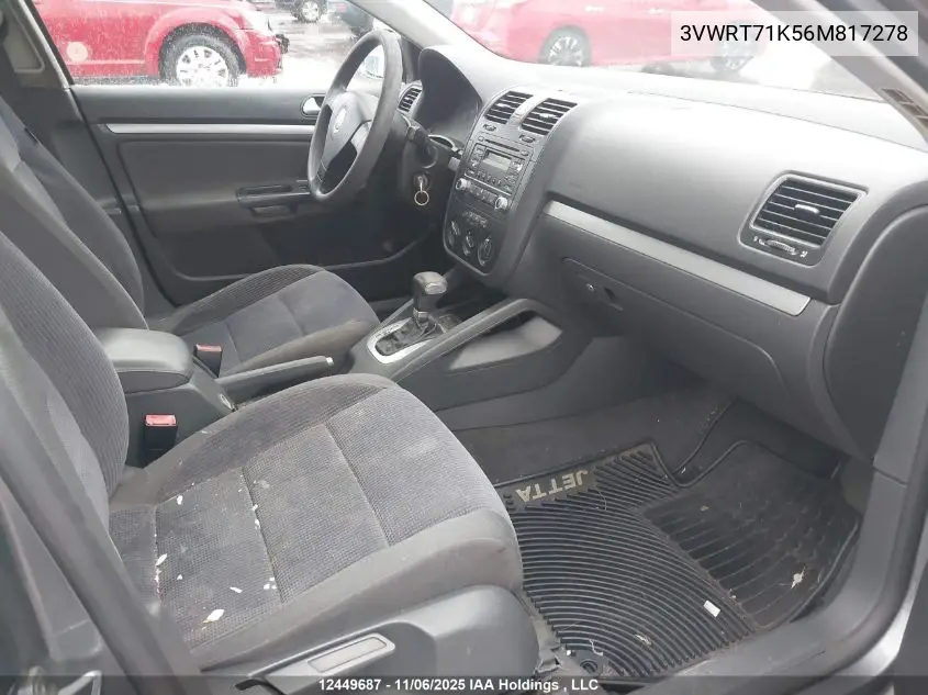 3VWRT71K56M817278 2006 Volkswagen Jetta Tdi