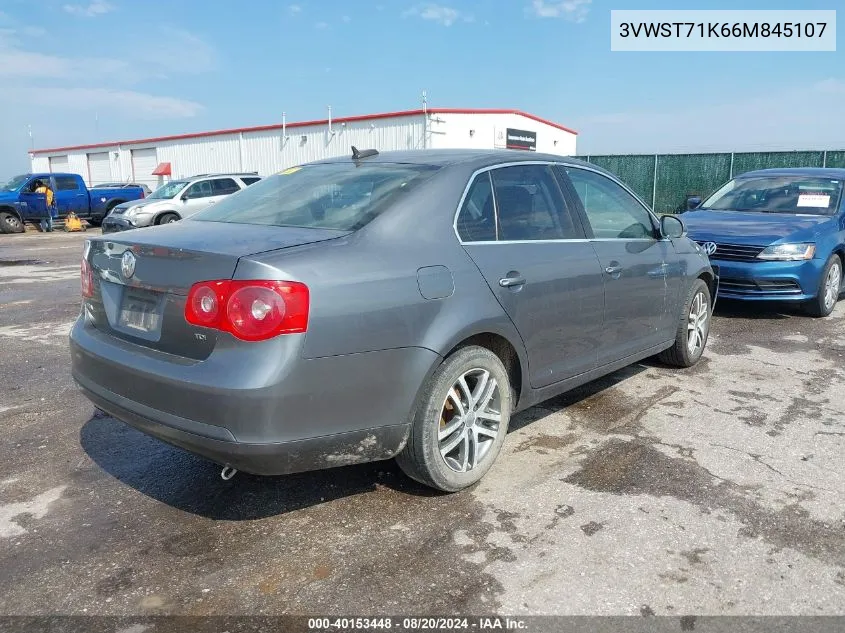 2006 Volkswagen Jetta Tdi VIN: 3VWST71K66M845107 Lot: 40153448