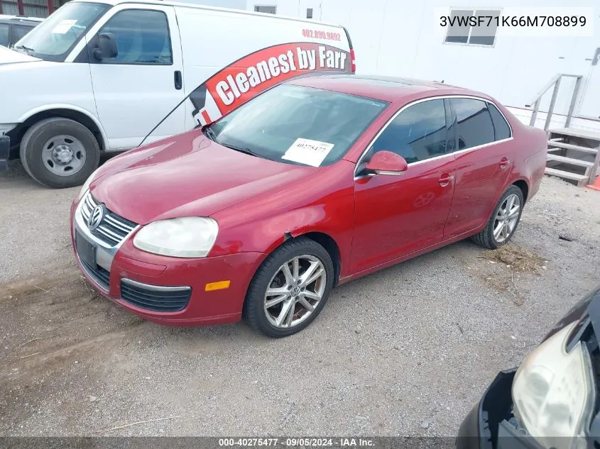 2006 Volkswagen Jetta 2.5 VIN: 3VWSF71K66M708899 Lot: 40275477