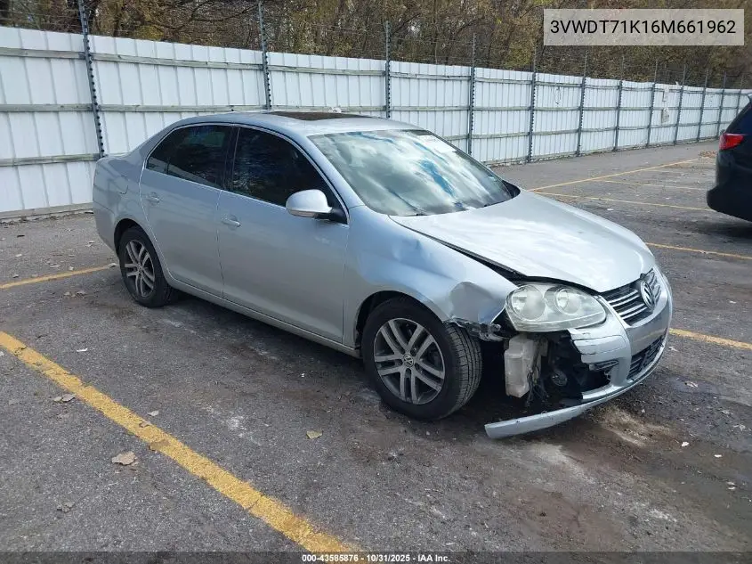 3VWDT71K16M661962 2006 Volkswagen Jetta Tdi