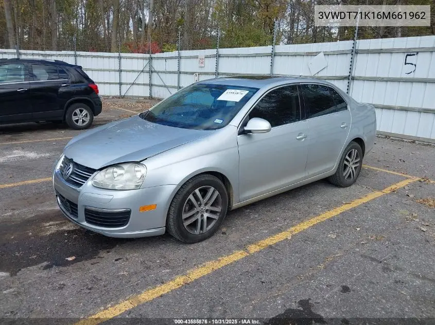 3VWDT71K16M661962 2006 Volkswagen Jetta Tdi