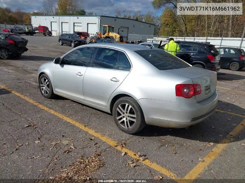 3VWDT71K16M661962 2006 Volkswagen Jetta Tdi