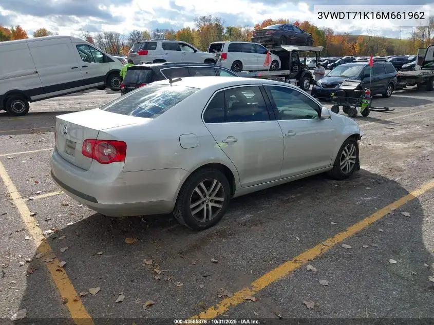 3VWDT71K16M661962 2006 Volkswagen Jetta Tdi