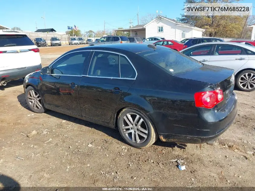 3VWSF71K76M685228 2006 Volkswagen Jetta 2.5