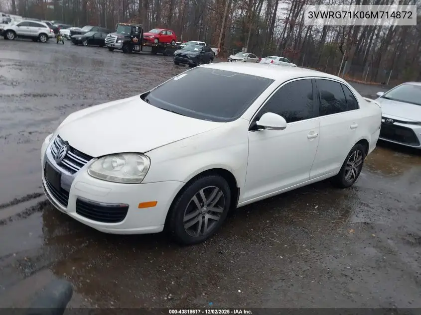 3VWRG71K06M714872 2006 Volkswagen Jetta 2.5