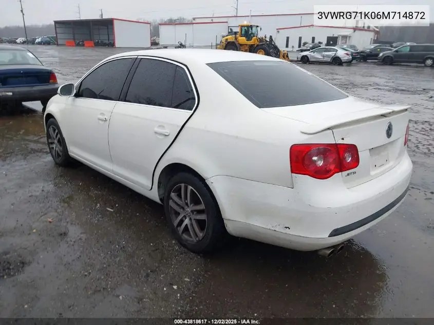 3VWRG71K06M714872 2006 Volkswagen Jetta 2.5